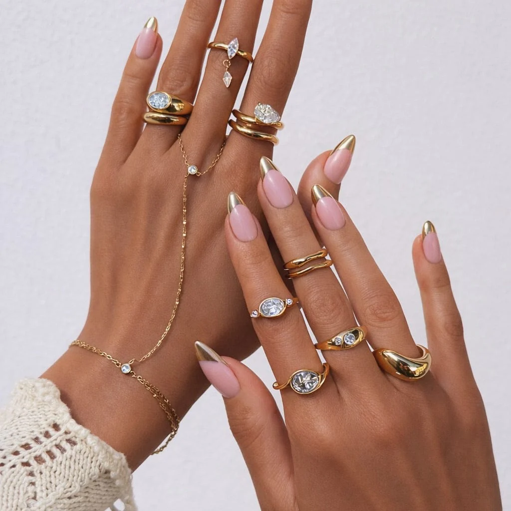 Reckless Hand Chain Bracelet - Image 2