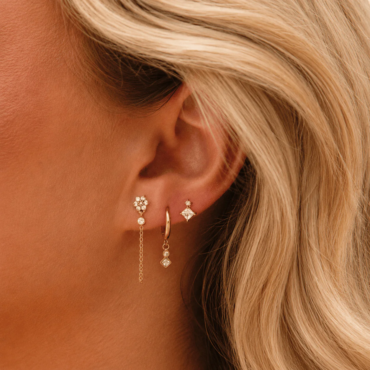 Solene Stud Earrings - Image 2