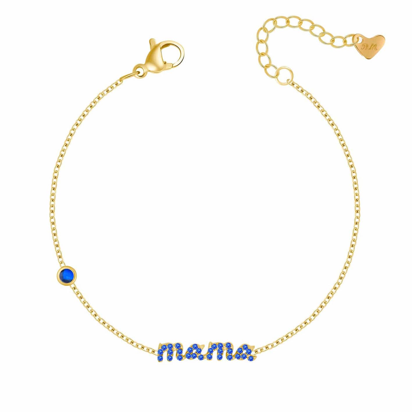 Sapphire Mama Bracelet