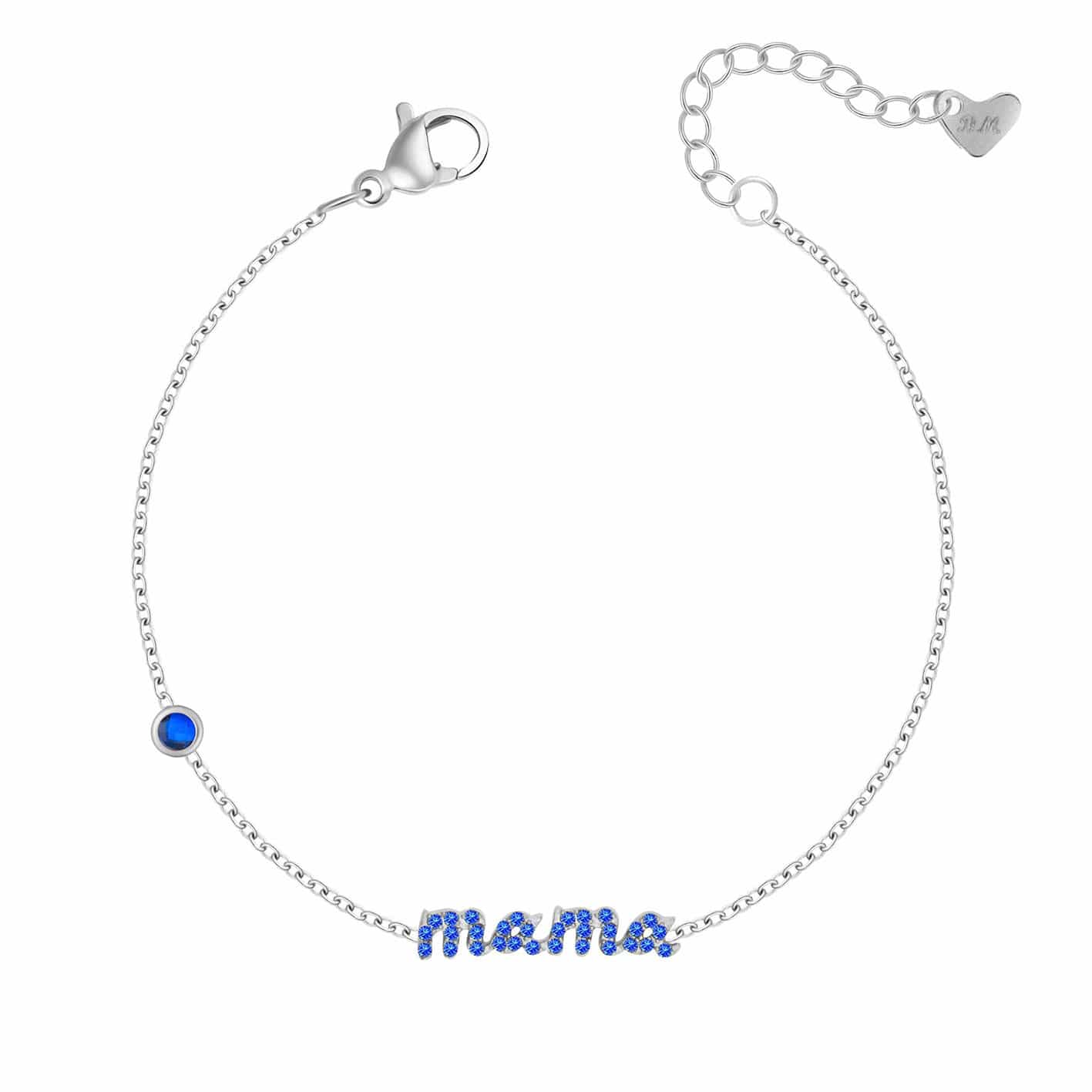 Sapphire Mama Bracelet - Image 3
