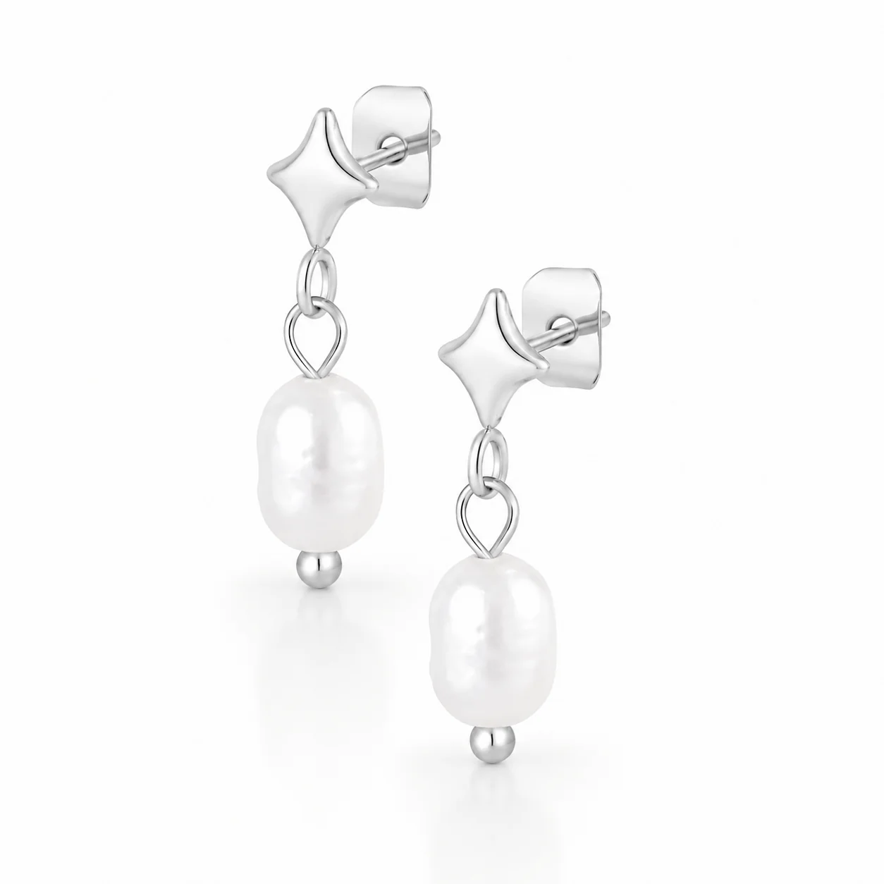 Seychelles Pearl Stud Earrings - Image 3