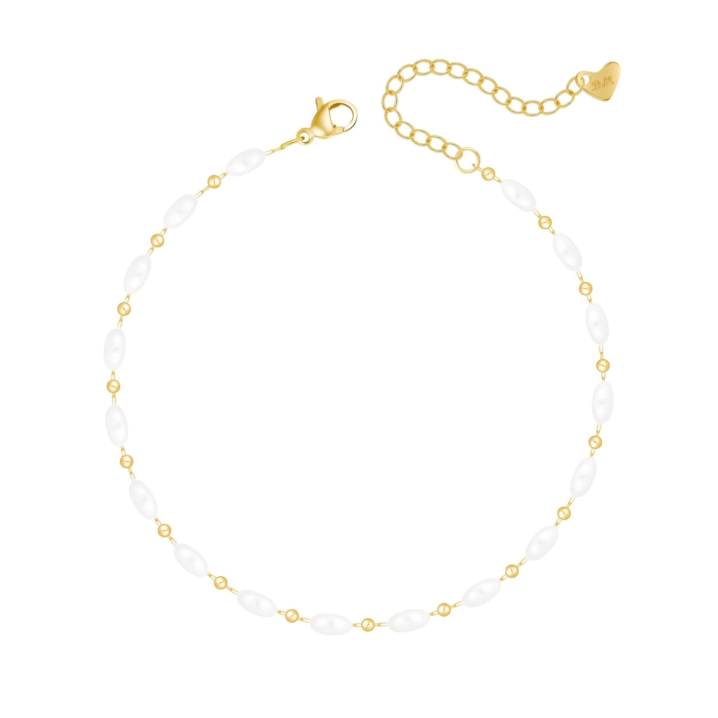 Sienna Pearl Anklet