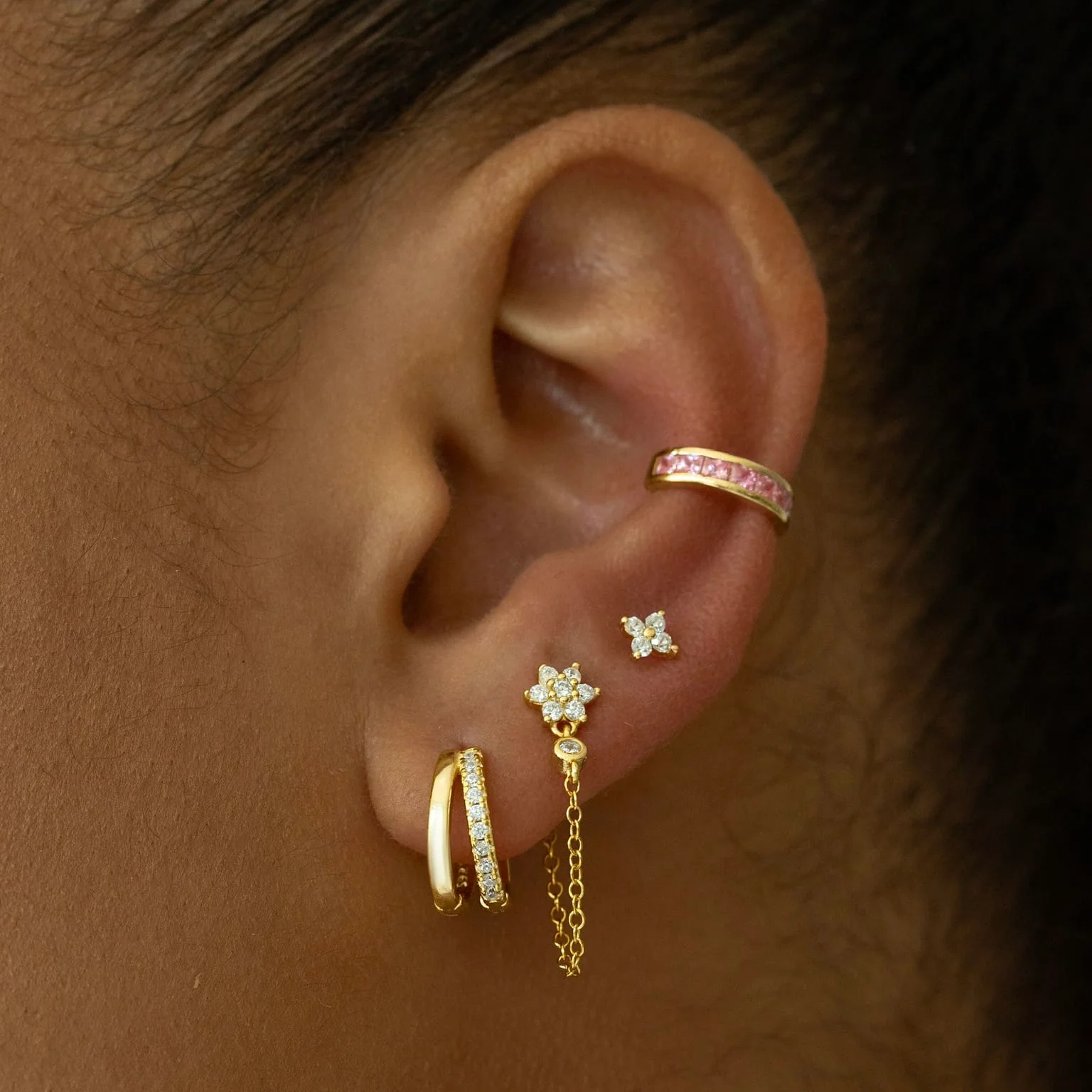 Solene Stud Earrings - Image 3