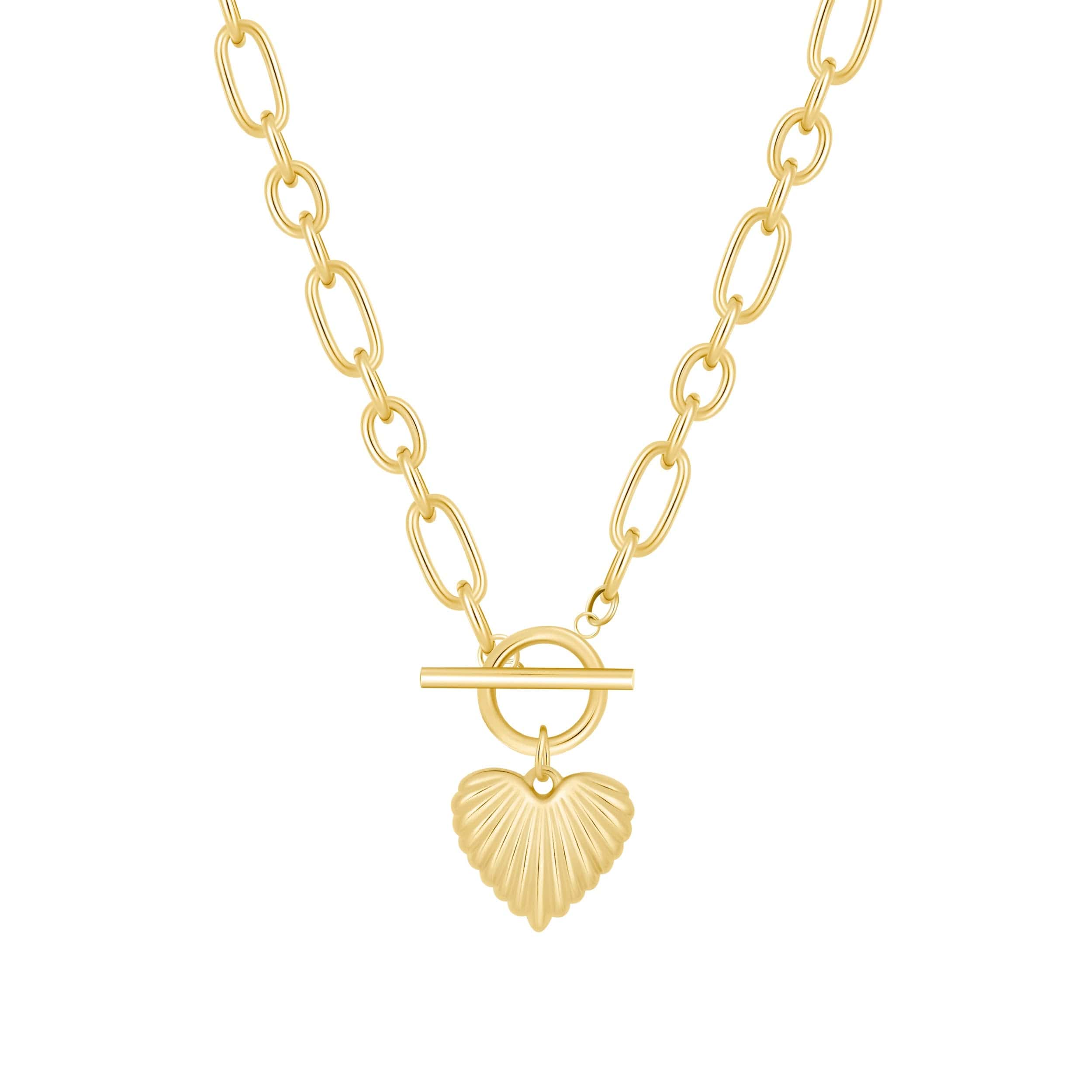 Tender Heart TBar Necklace
