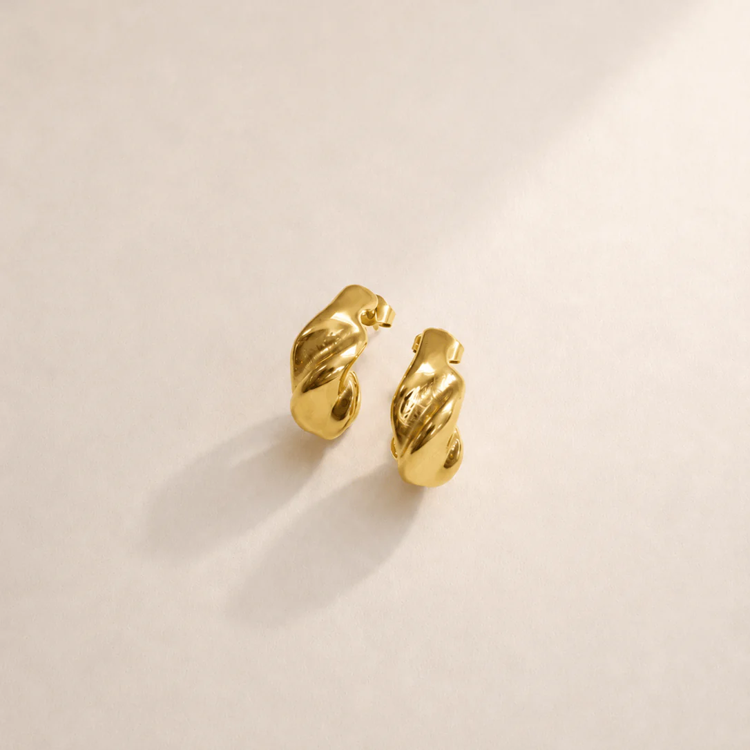 Veronica Hoop Earrings - Image 2
