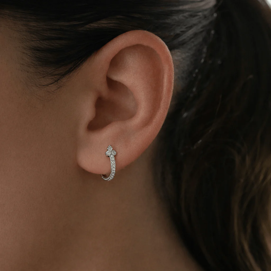 Victoria Hoop Earrings - Image 4